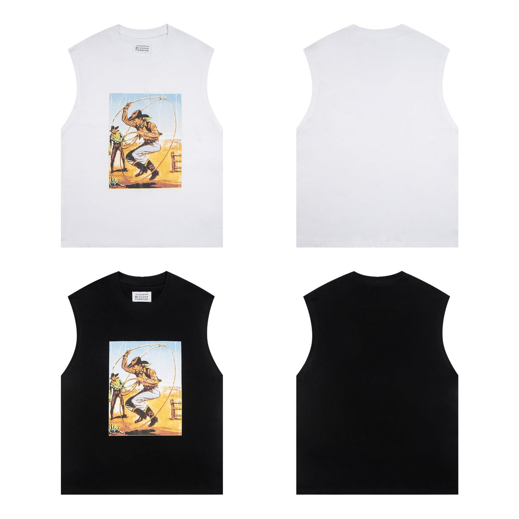 Maison Margiela Vest Crew Neck Loose