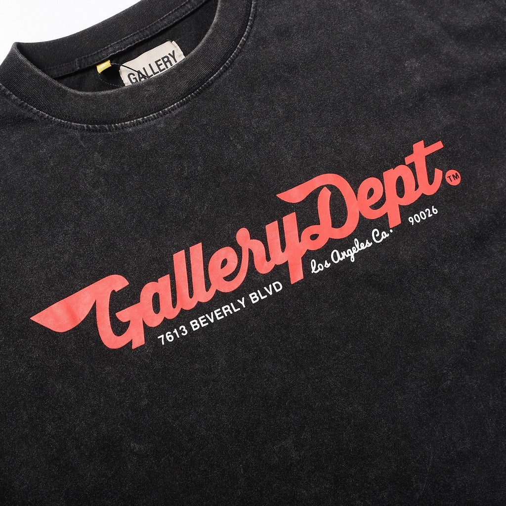 Gallery Dept T Shirts Vintage Washed and Worn T-shirt Gallery Dept Men and Women