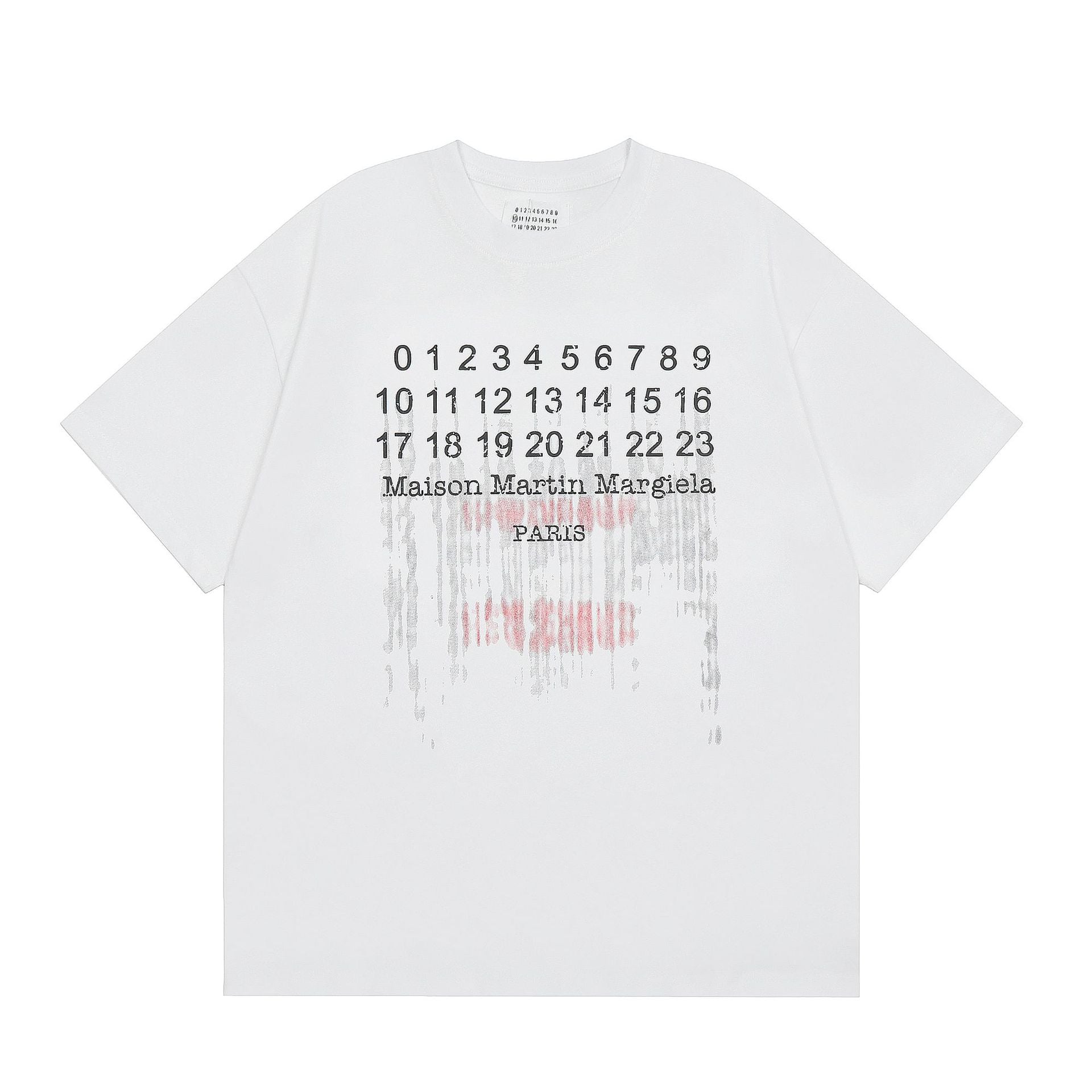 Maison Margiela T-shirt Crew Neck Loose Short Sleeve T-shirt
