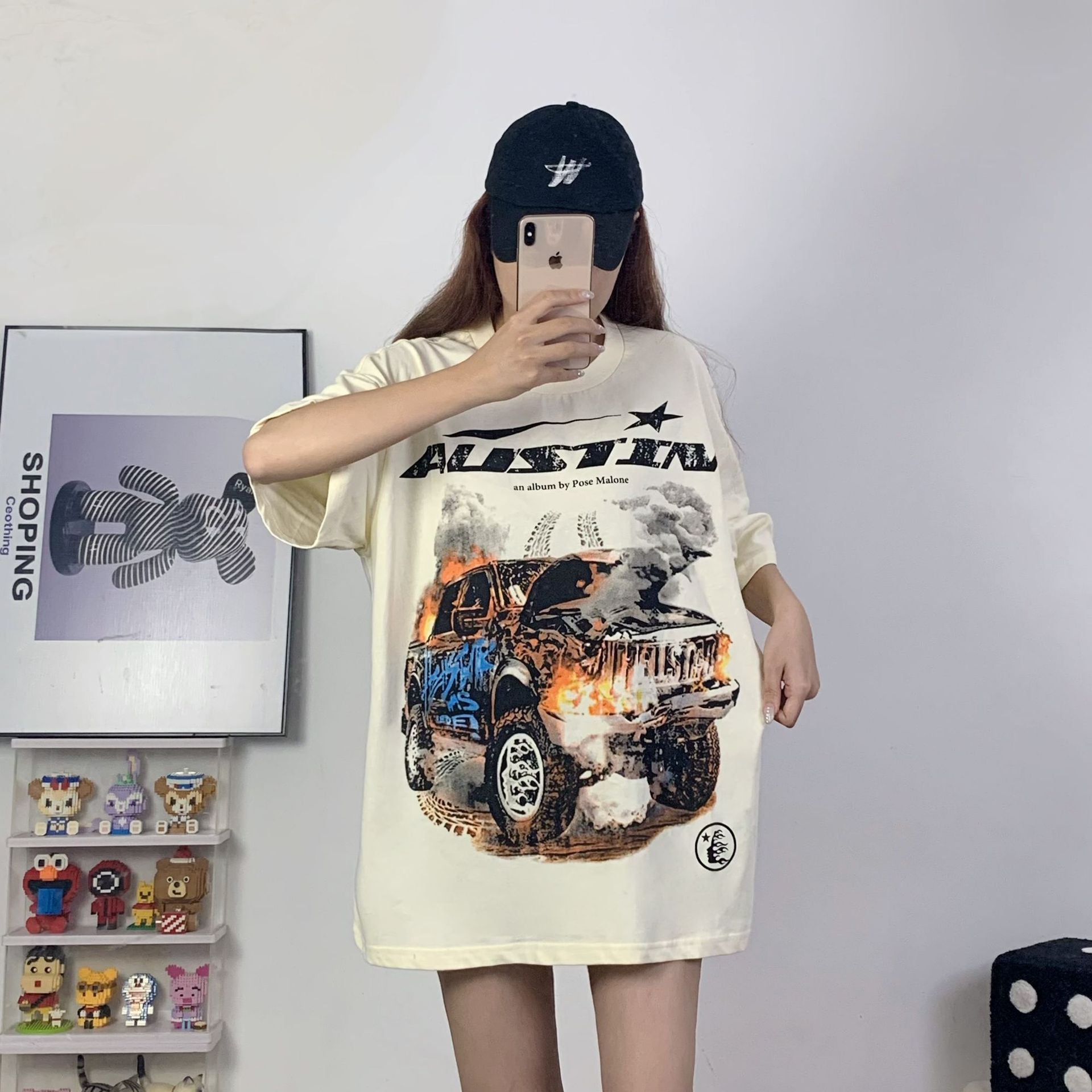 Hellstar T-shirt Summer Creative Pattern Unisex