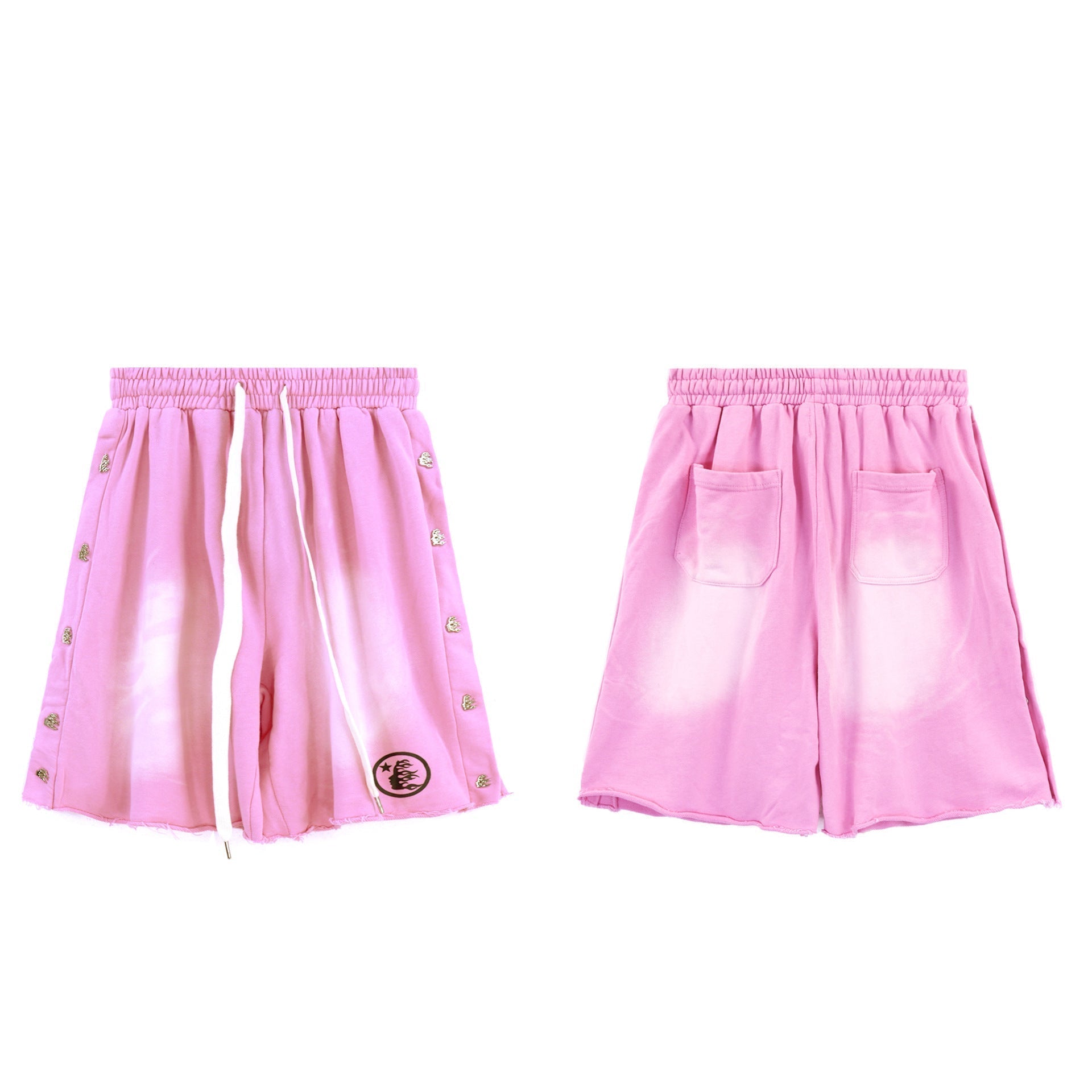 Hellstar Shorts Wash and Do Old Casual Shorts Summer