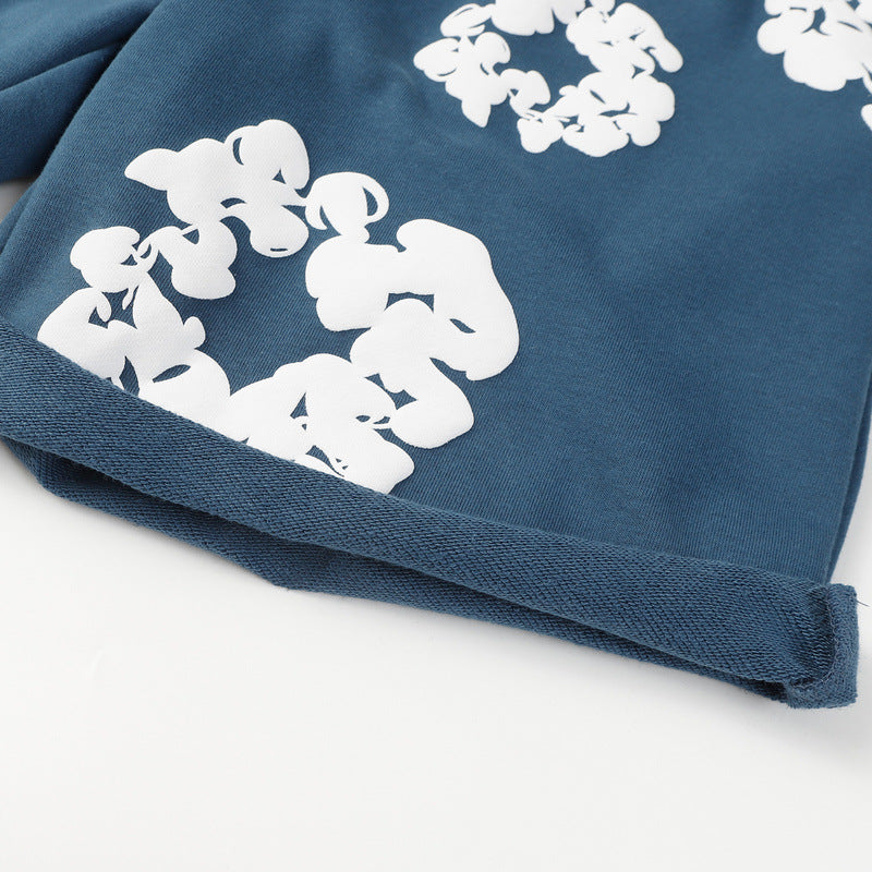 Denim Tears Shorts Foam Loose Casual Shorts