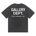 Gallery Dept T-shitrs Vintage Printed Letter Short Sleeve T-shirt
