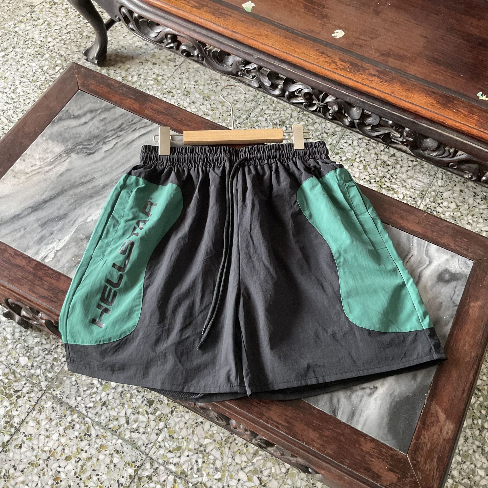 Hellstar Shorts Wash and Do Old Casual Shorts Summer