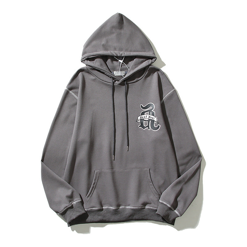 Askyurself Hoodie Autumn and Winter Printing Hoodie Sweater Coat