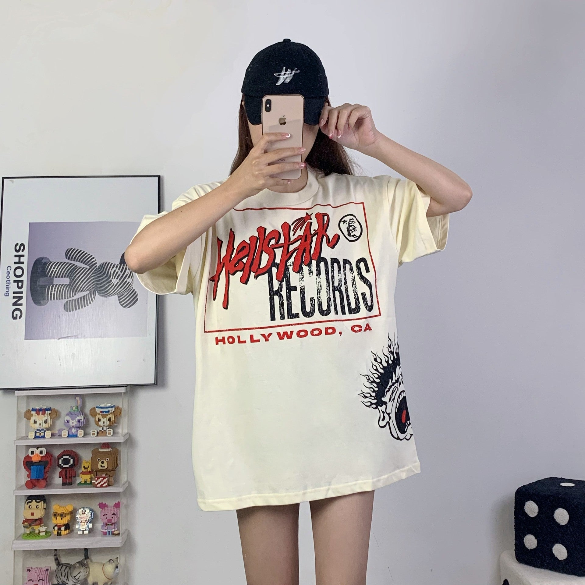 Hellstar T-shirt Summer Creative Pattern Unisex