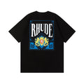 Rhude T-shirt Micro Standard Poker Printed Short Sleeve T-shirt