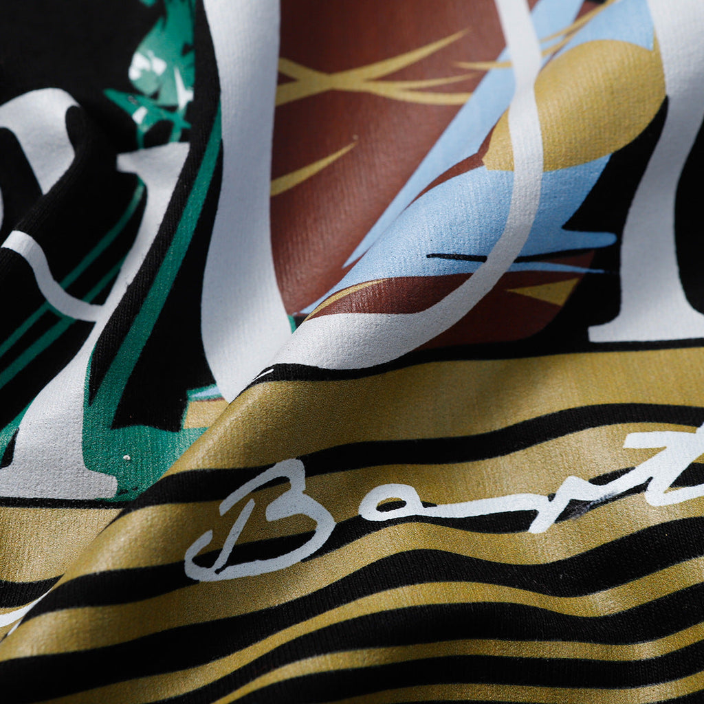 Rhude T-shirt Sailing Coconut Tree Print Short Sleeve T-shirt