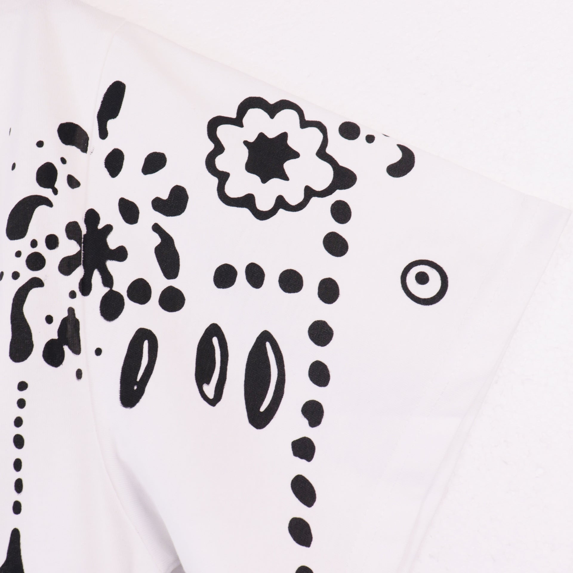 Denim Tears Shirt Full Graffiti Print Short Sleeve T-Shirt