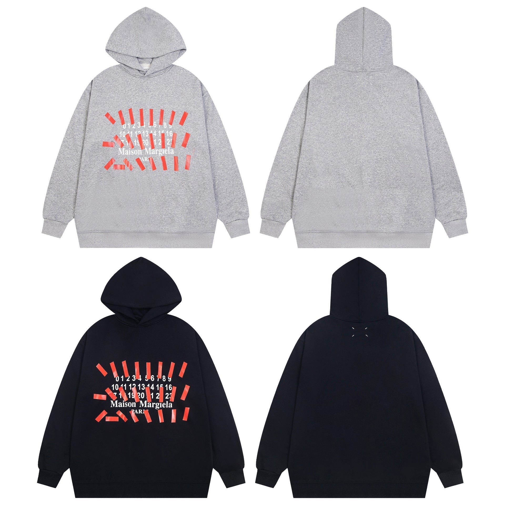 Maison Margiela Hoodie Loose Hooded Sweater