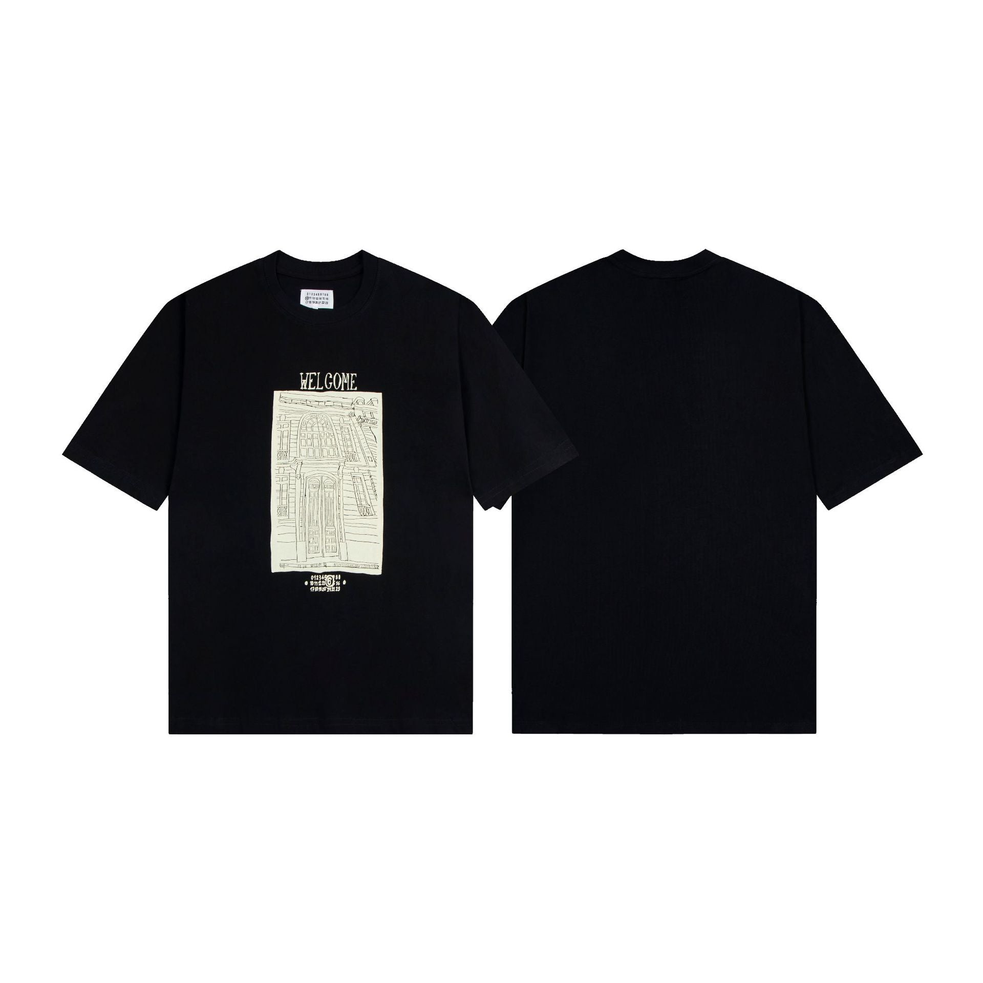 Maison Margiela T-shirt Crew Neck Loose Short Sleeve T-shirt