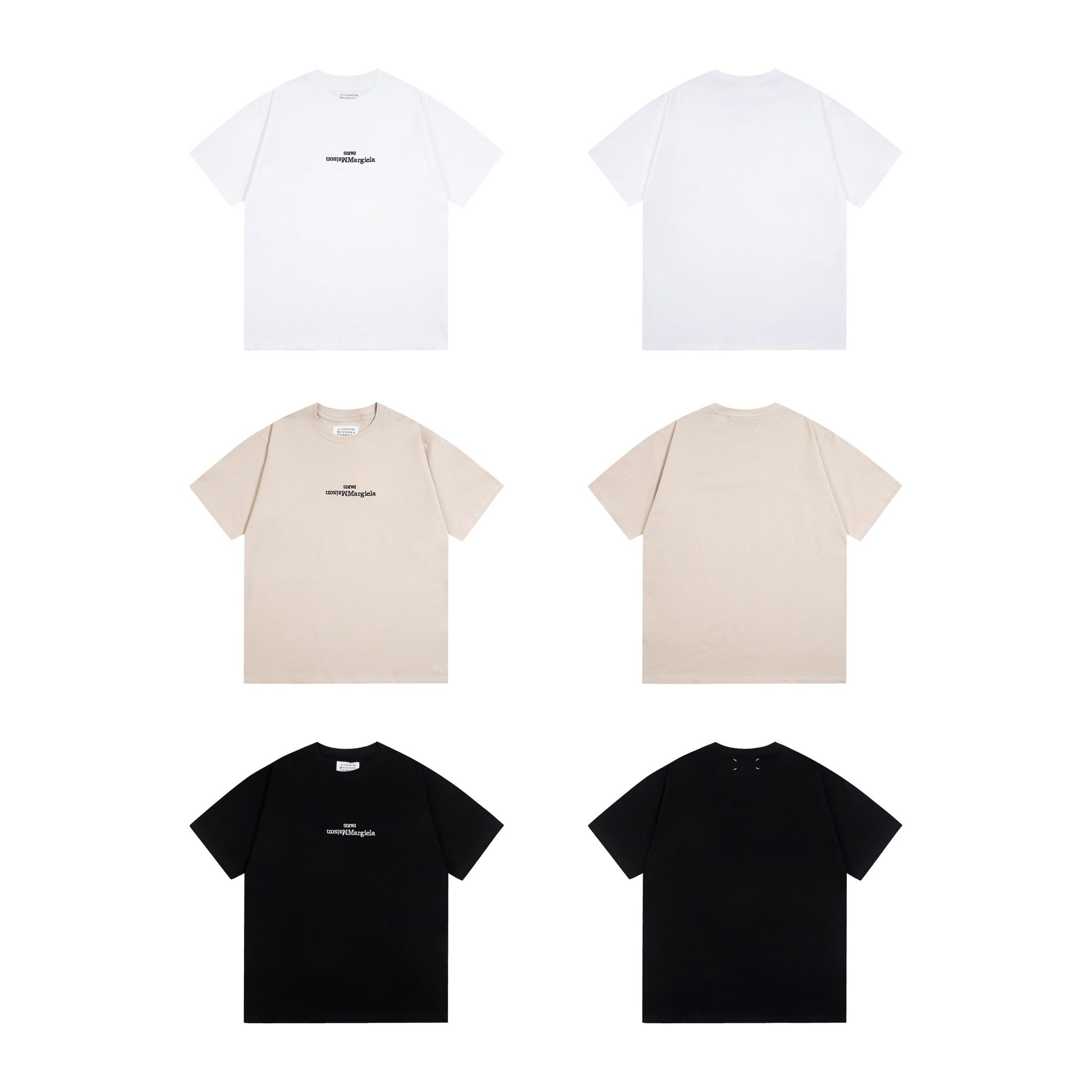 Maison Margiela T-shirt Crew Neck Loose Short Sleeve T-shirt