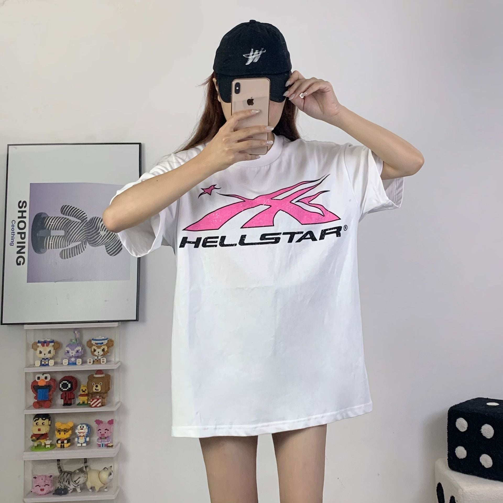 Hellstar T-shirt Casual Loose