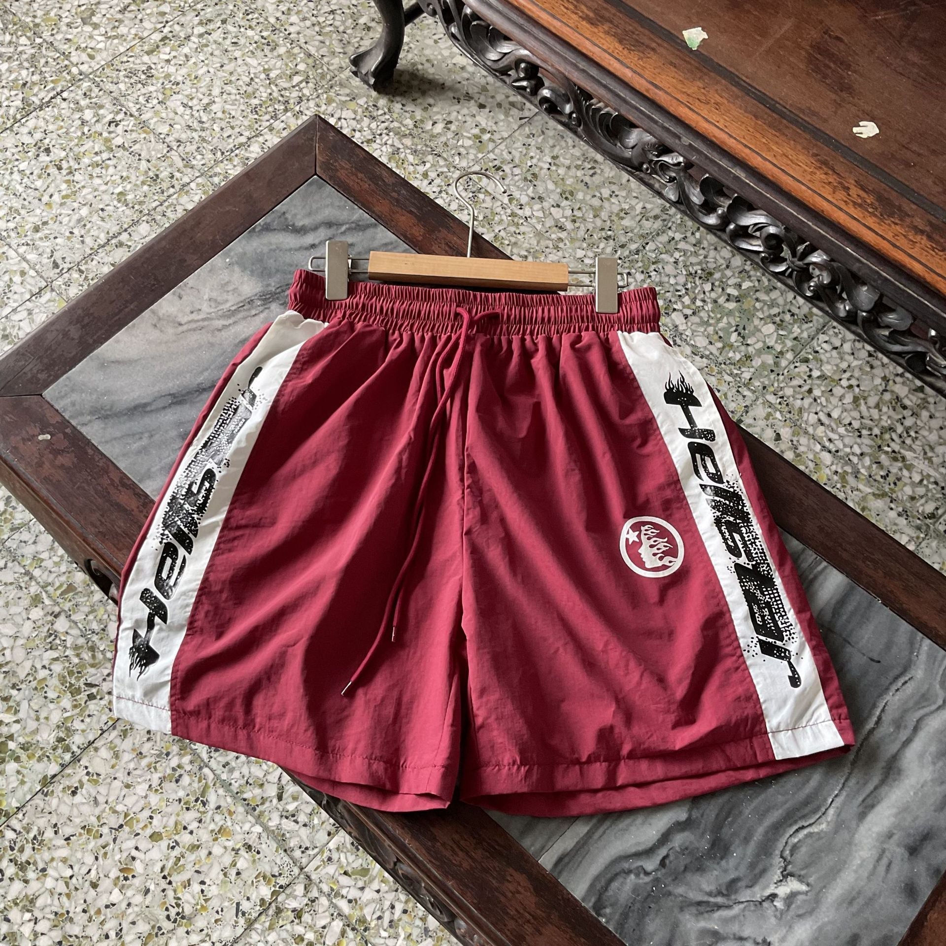 Hellstar Shorts Wash and Do Old Casual Shorts Summer