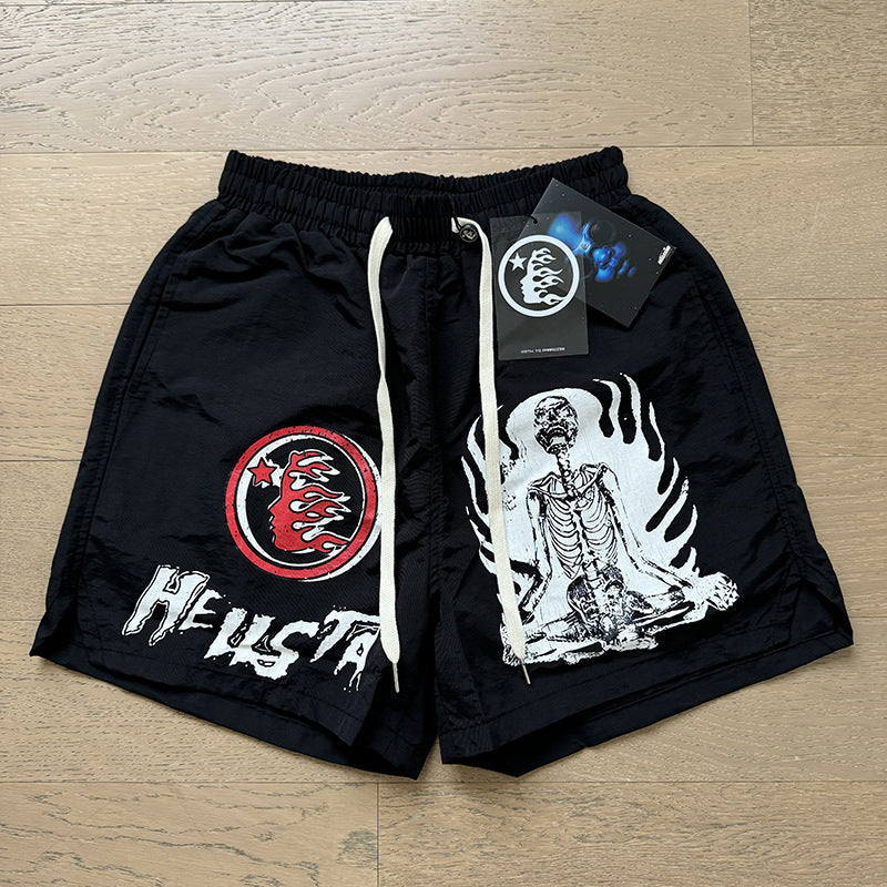 Hellstar Shorts Wash and Do Old Casual Shorts Summer