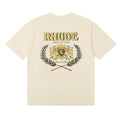 Rhude T-shirt Wheat Ear Badge Short Sleeve T-shirt