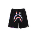 Bathing Ape Shorts Shark Head Black Shorts Men's and Women's Fashion Tether Shorts