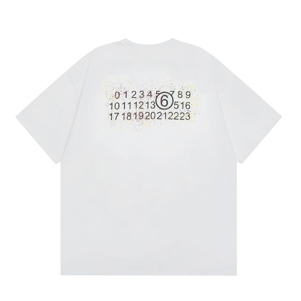 Maison Margiela T-shirt Crew Neck Loose Short Sleeve T-shirt
