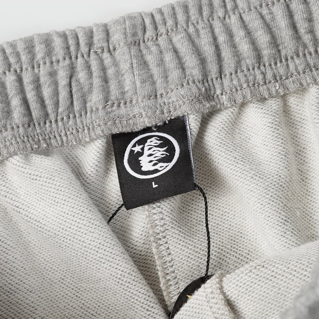 Hellstar Sweatpants Patchwork Retro Puff Print Pure Cotton