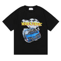 Rhude T-shirt Micro Label Alphabet Racing Print Short Sleeve T-shirt