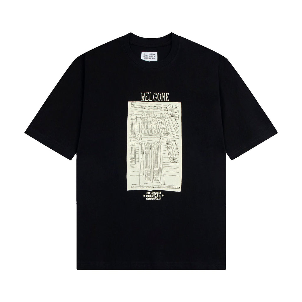Maison Margiela T-shirt Crew Neck Loose Short Sleeve T-shirt