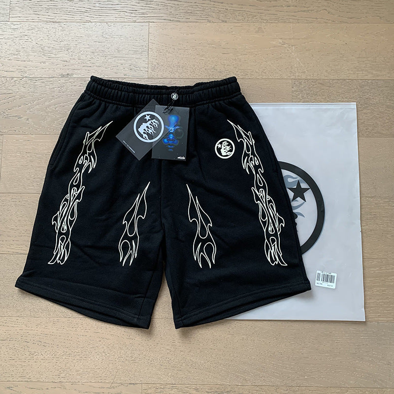 Hellstar Shorts Wash and Do Old Casual Shorts Summer