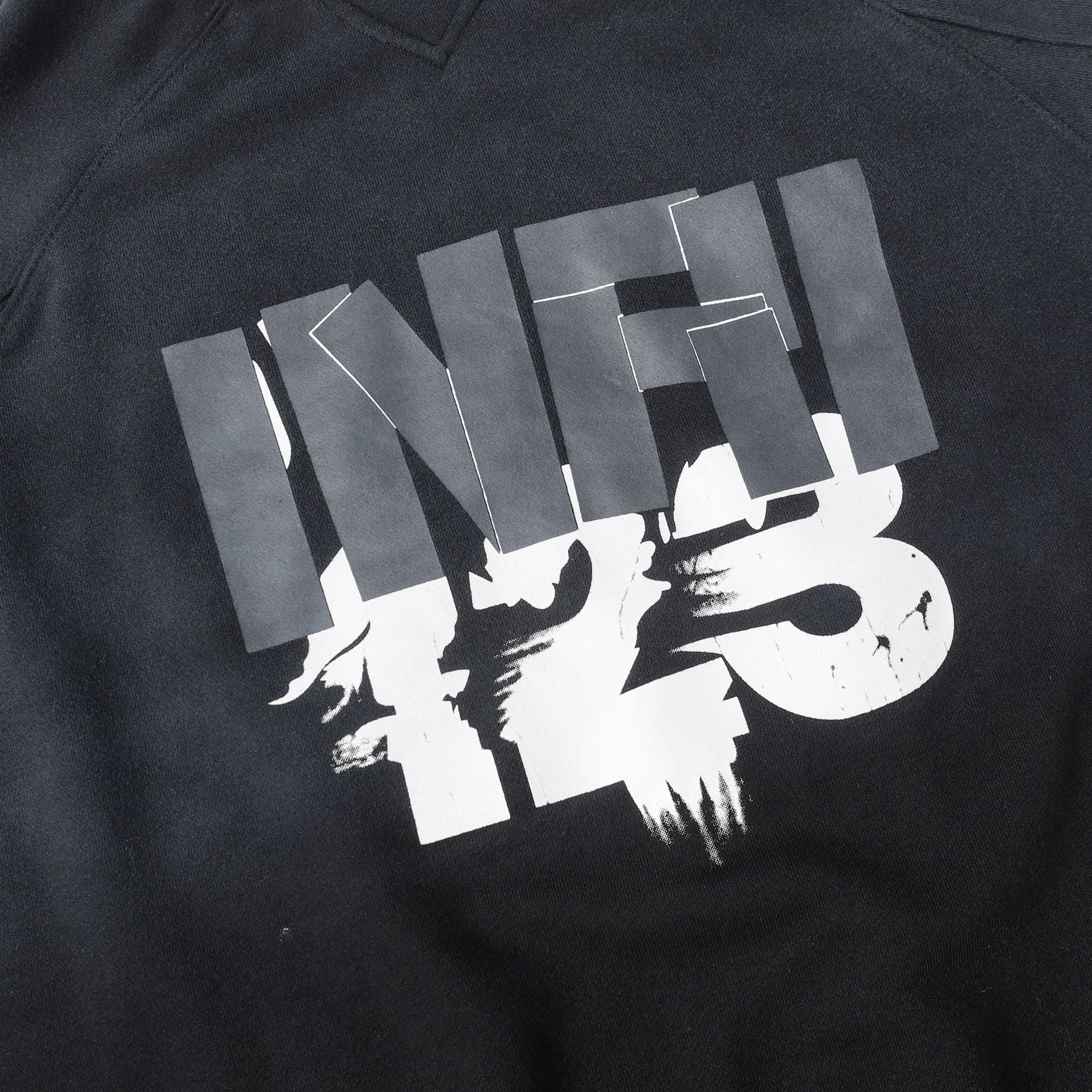 RRR123 Hoodie Black and White Hoodie