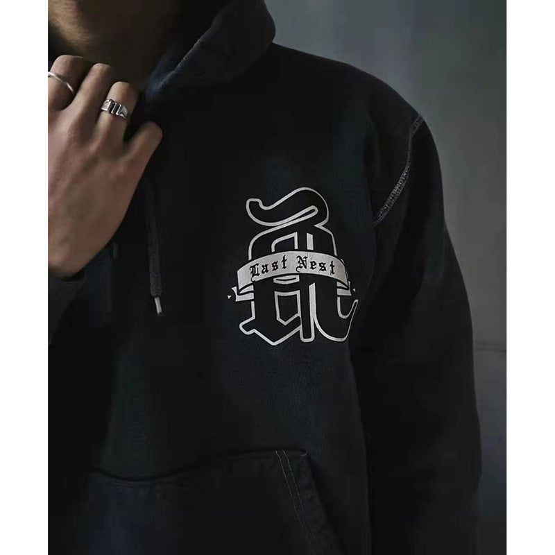 Askyurself Hoodie Autumn and Winter Printing Hoodie Sweater Coat