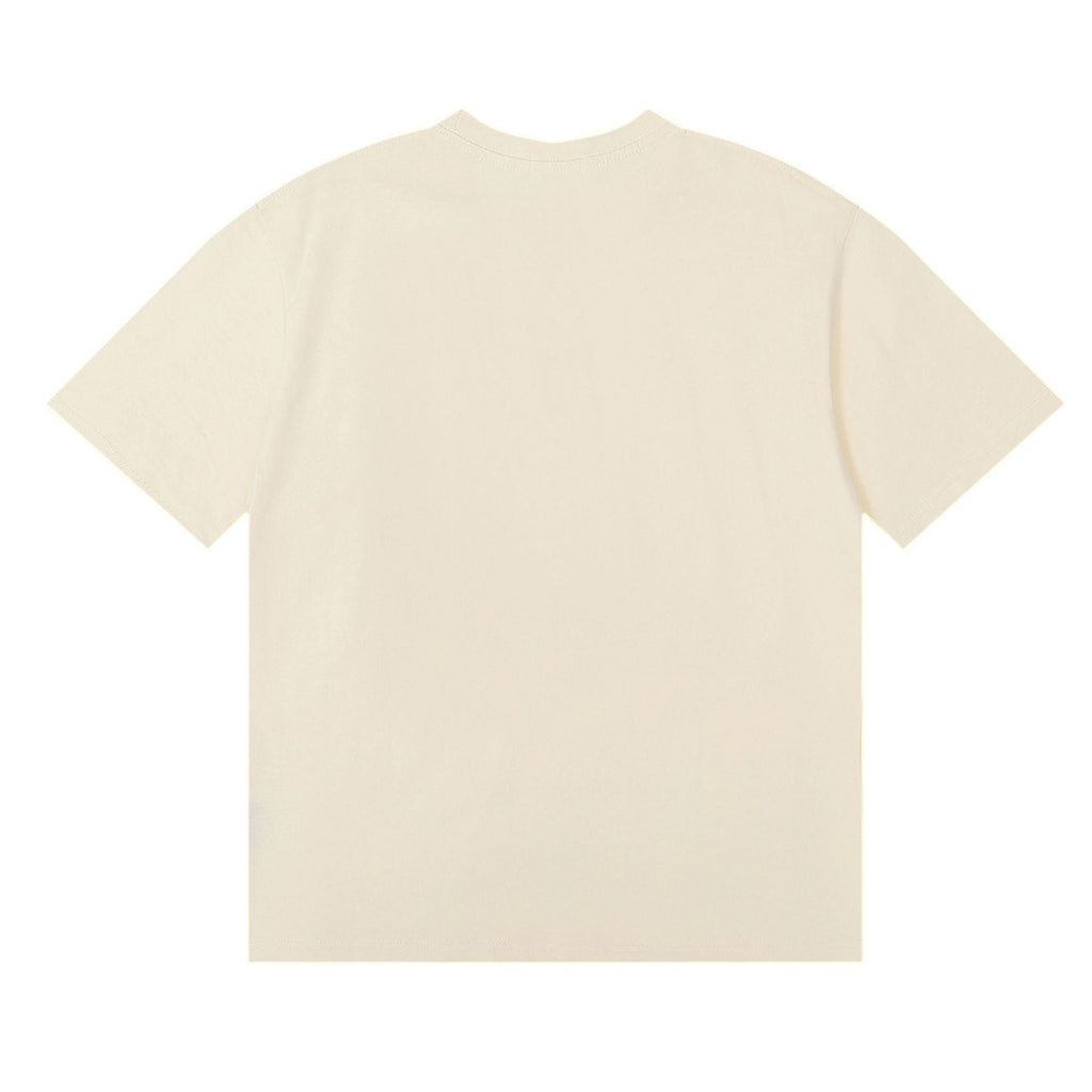 Rhude T-shirt Hound Letter Print Short Sleeve T-shirt
