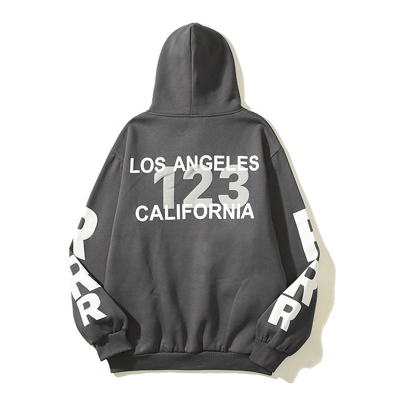 RRR123 Hoodie Los Angeles California Fog Co-branded