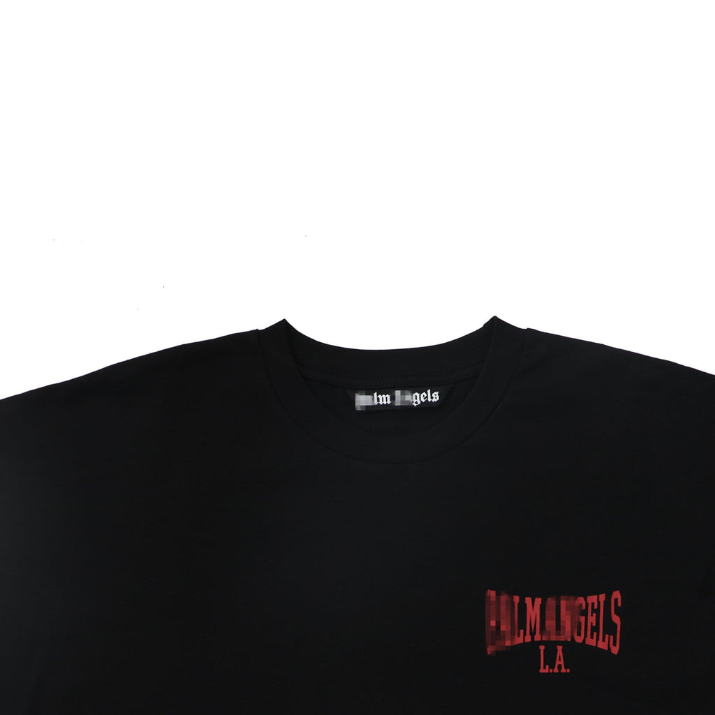Palm Angels T-shirt Alphabet Slogan Printed Short Sleeve T-shirt