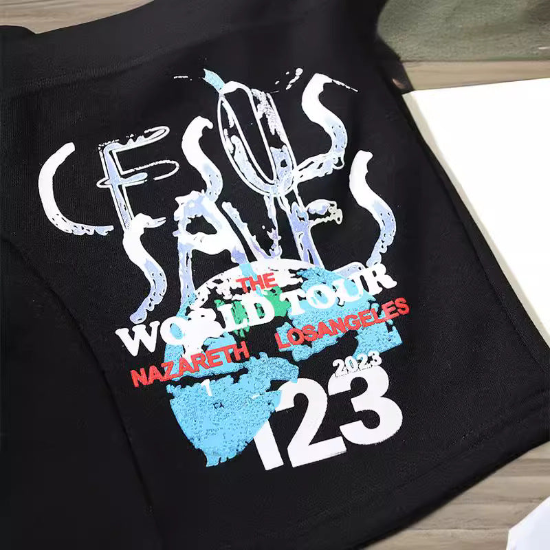 RRR123 Shorts Unisex Casual Loose Shorts