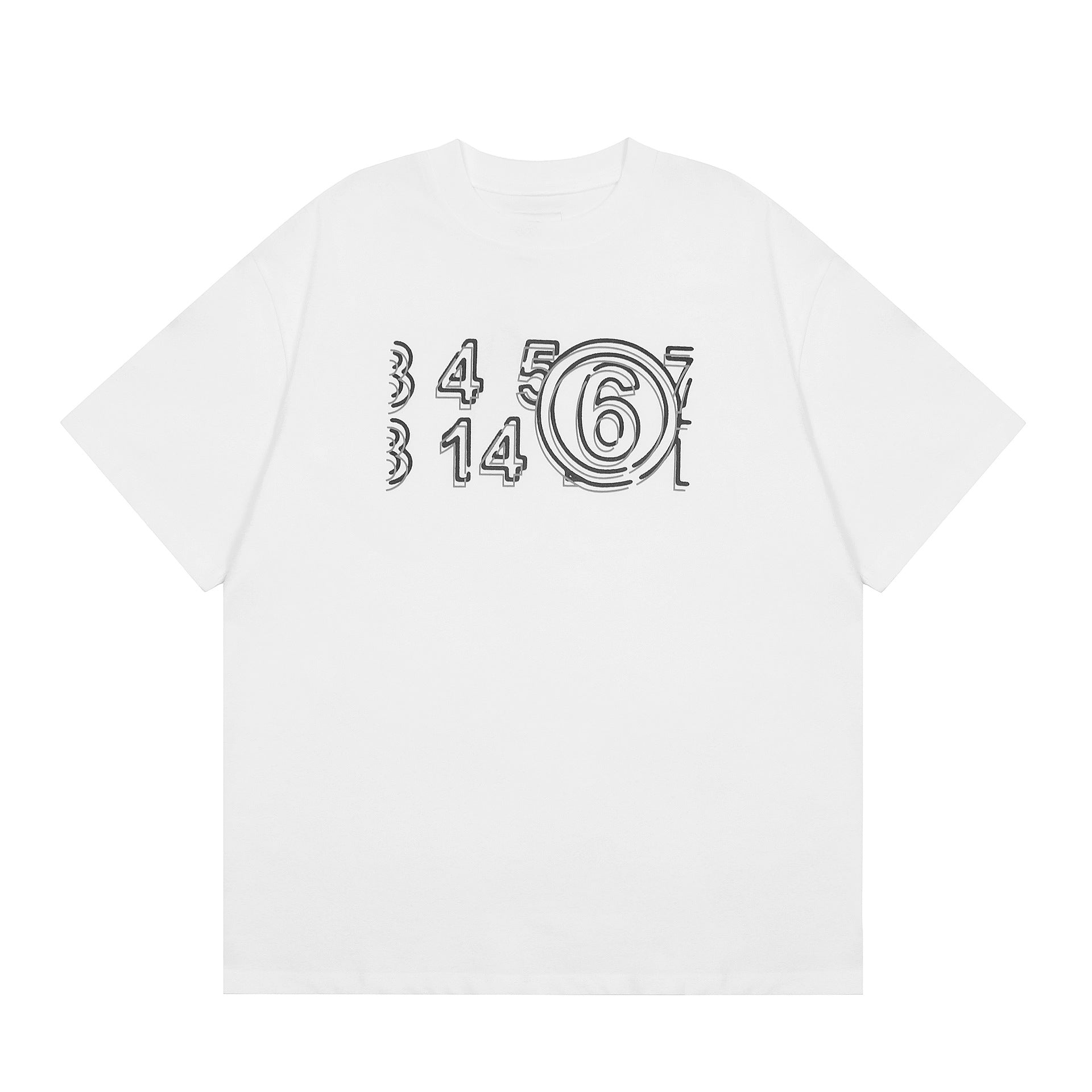 Maison Margiela T-shirt Crew Neck Loose Short Sleeve T-shirt