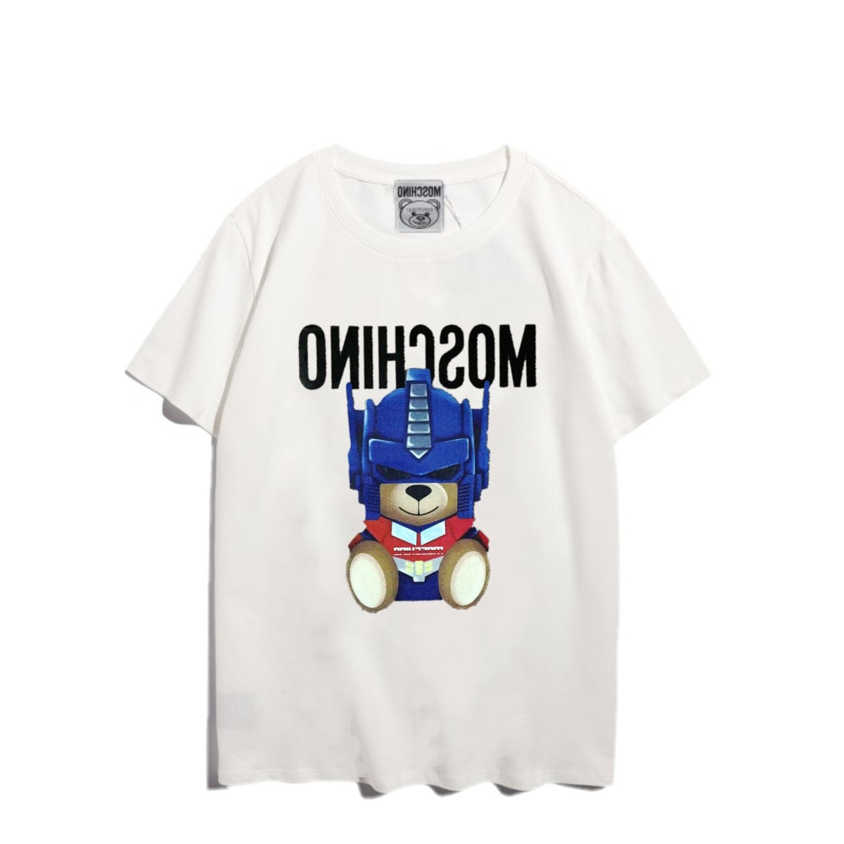 Moschino T-shirt Bear Printed Short-Sleeved T-shirt Couple Wear