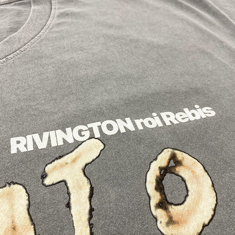 RRR123 T-shirt Distressed Loose T-shirt