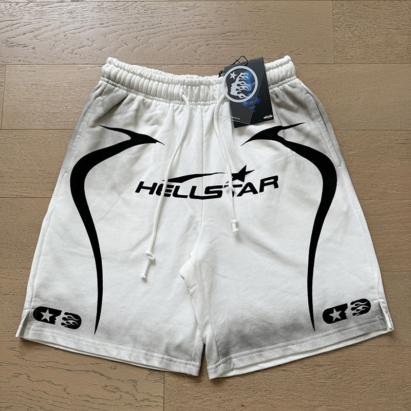Hellstar Shorts Wash and Do Old Casual Shorts Summer