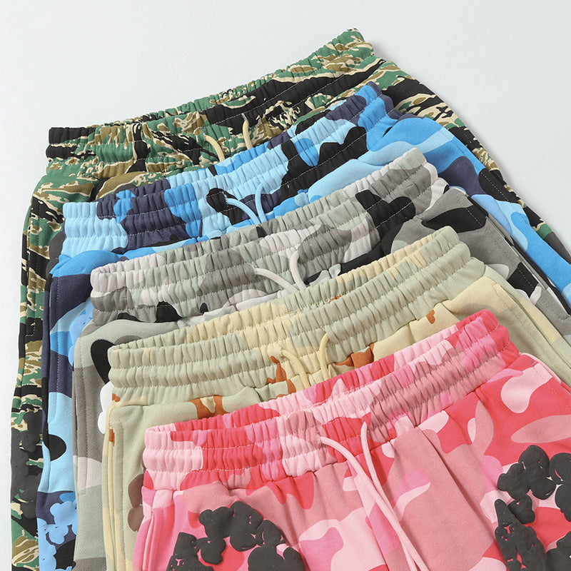 Denim Tears T-shirt & Shorts 2 Piece Set Camouflage