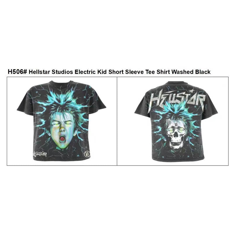 Hellstar T-shirt Print Loose