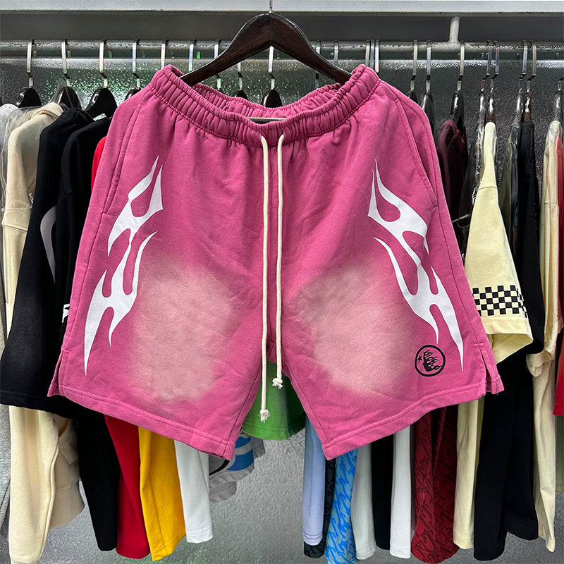 Hellstar Shorts Retro abstract print