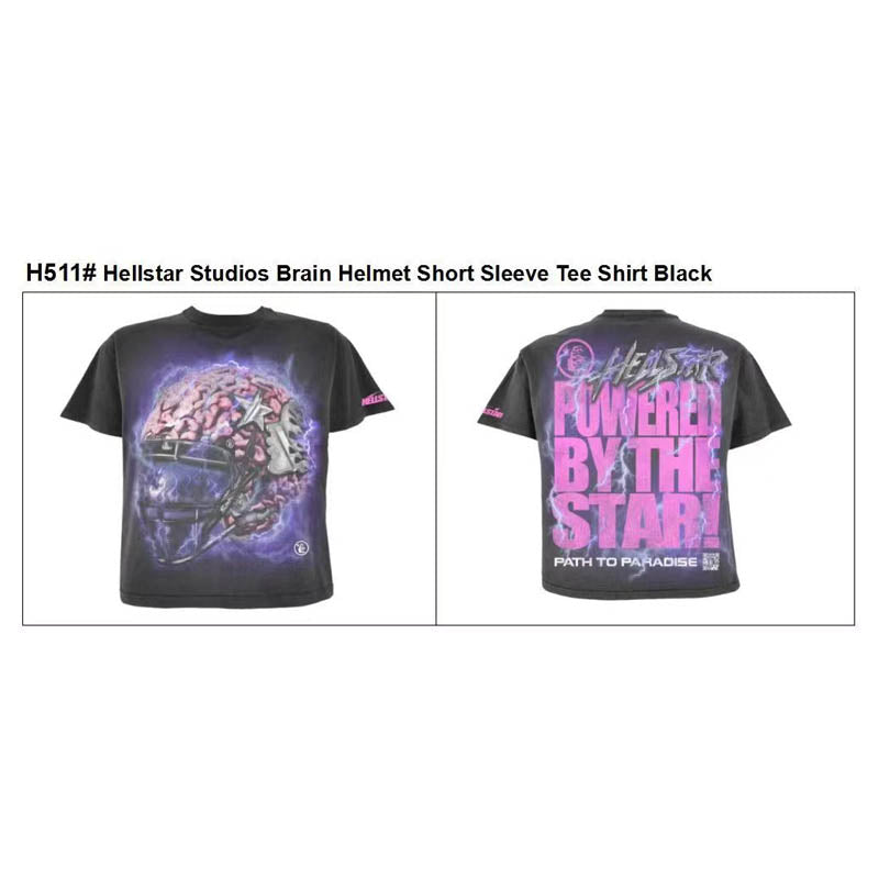 Hellstar T-shirt Print Loose