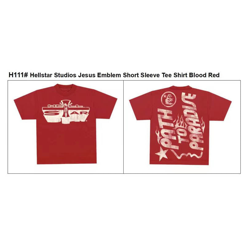 Hellstar T-shirt Print Loose