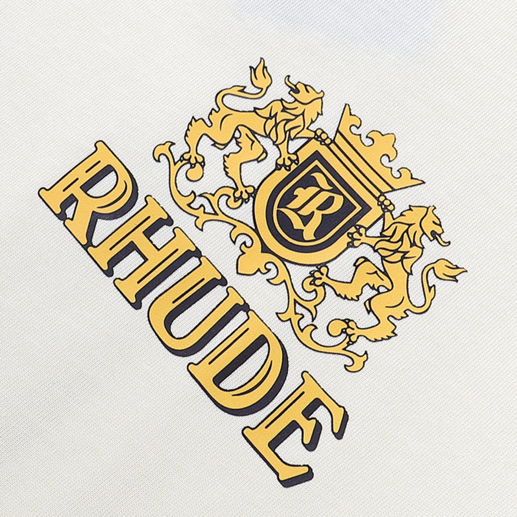 Rhude T-shirt Wheat Ear Badge Short Sleeve T-shirt