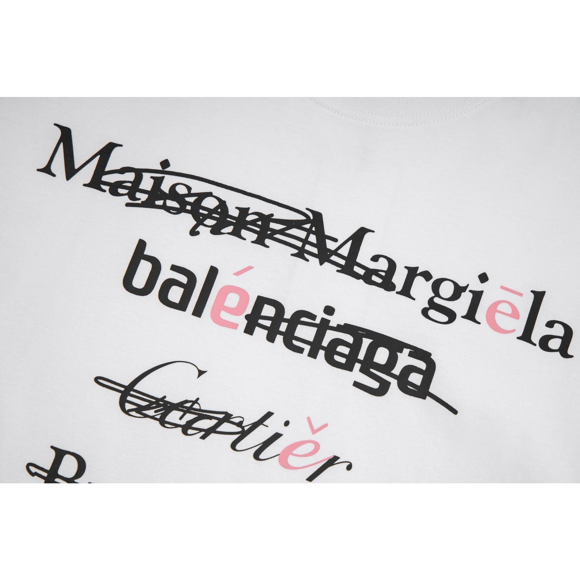 Maison Margiela T-shirt Crew Neck Loose Short Sleeve T-shirt