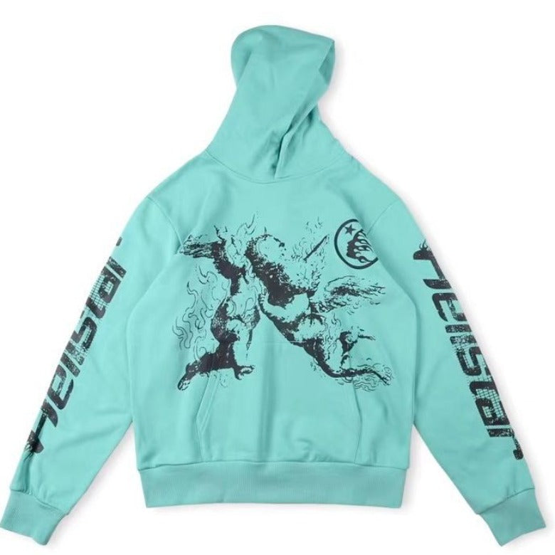 Hellstar Hoodie Logo Print