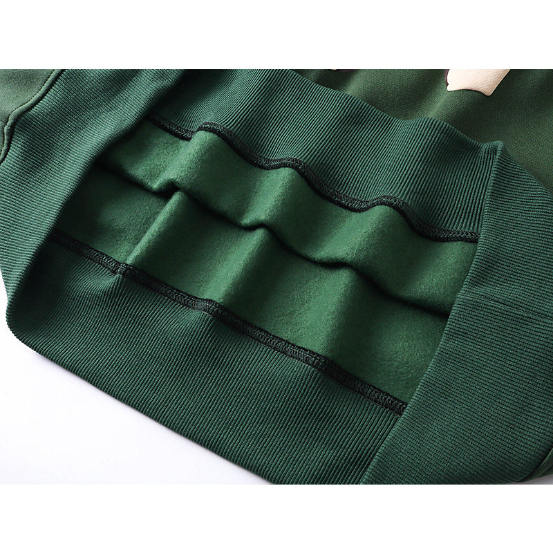 Denim Tears Hoodie Alphabet Foam Print Fleece Hoodie Sweater