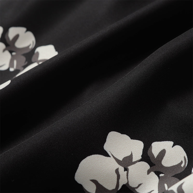 Denim Tears Shorts Yellow flower woven