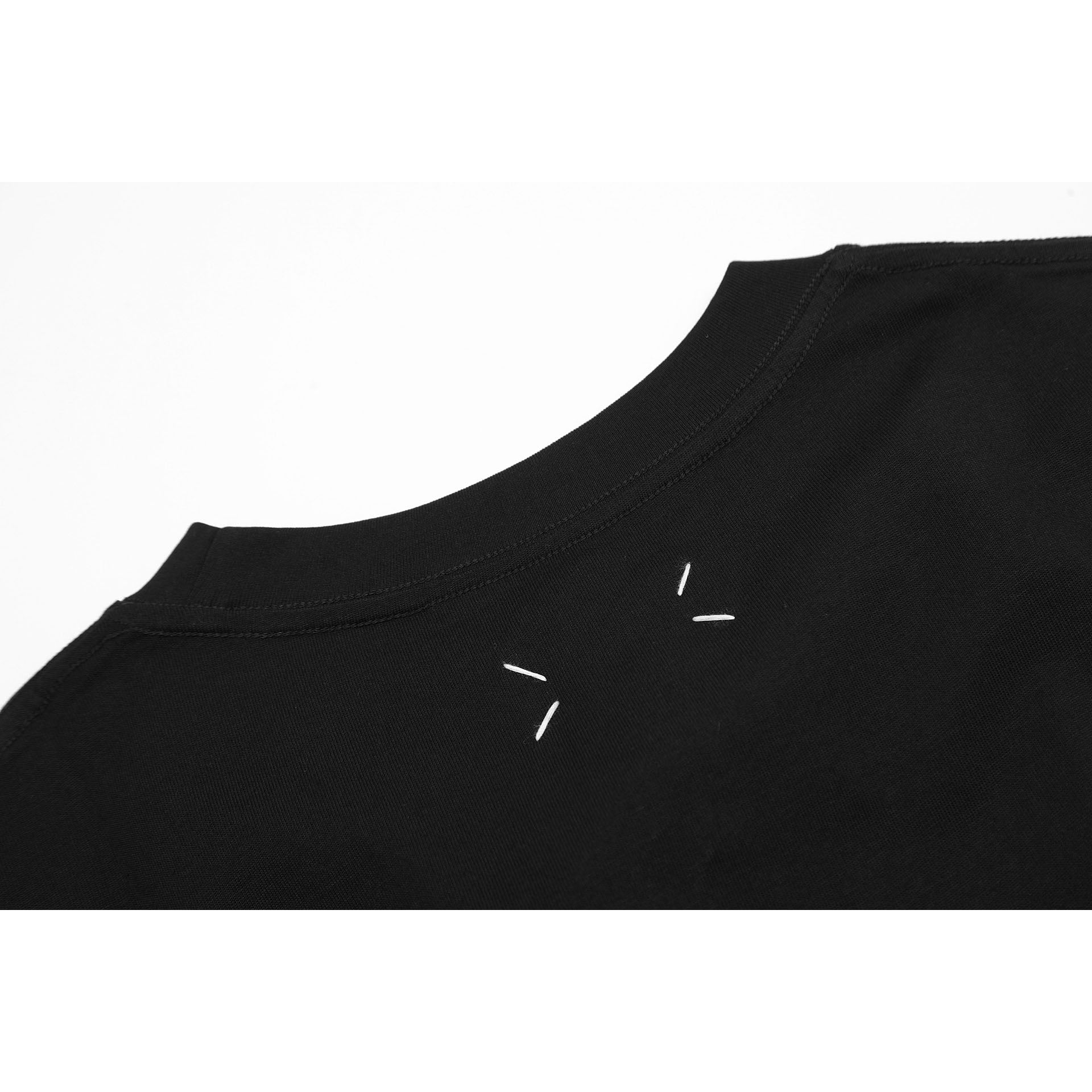 Maison Margiela T-shirt Crew Neck Loose Short Sleeve T-shirt