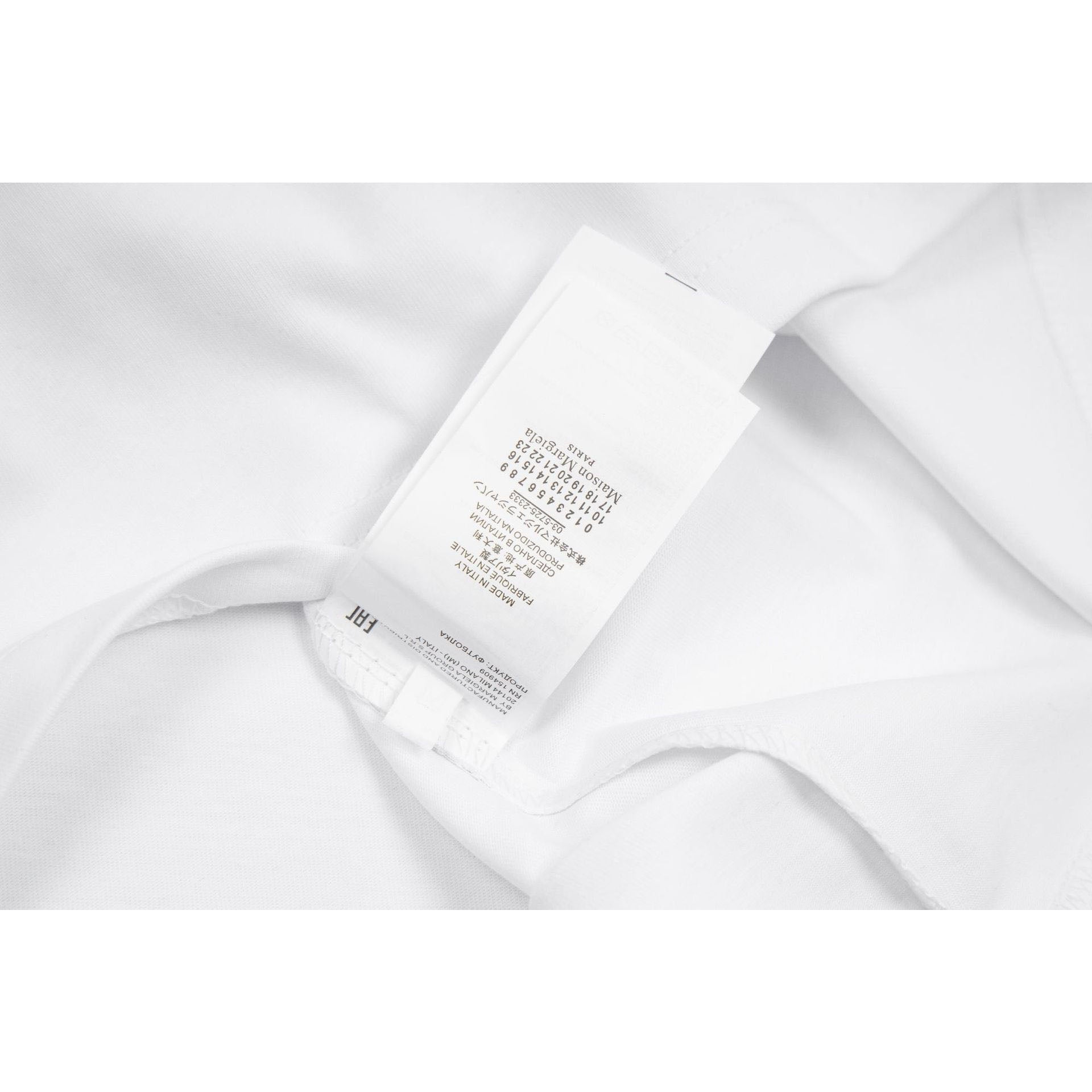 Maison Margiela T-shirt Crew Neck Loose Short Sleeve T-shirt