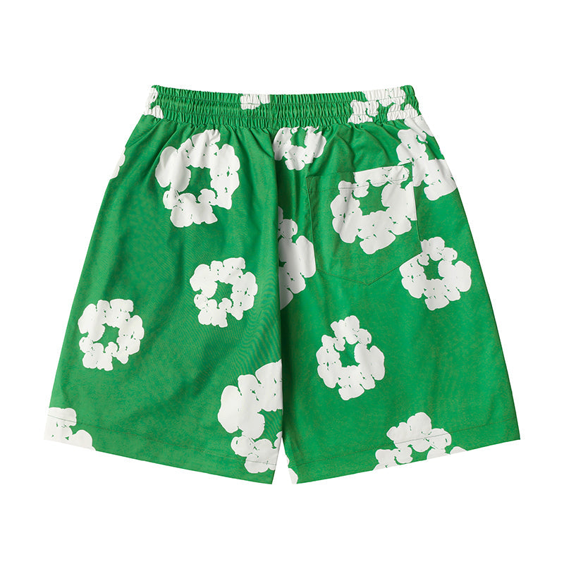 Denim Tears Shorts flower woven