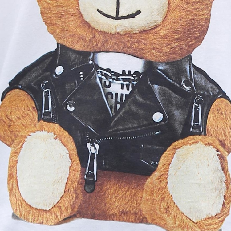 Moschino T-shirt Summer Short Sleeve Loose-Fitting Pure Cotton T-shirt